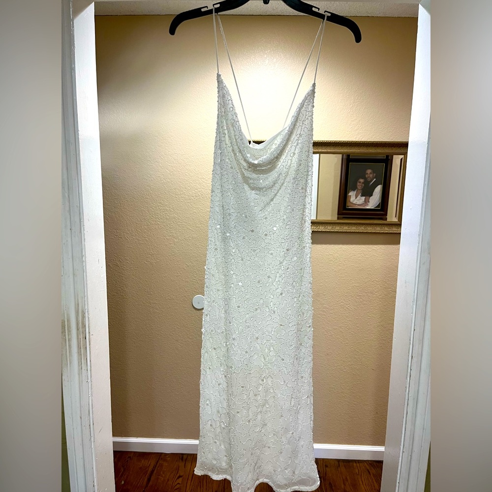 Brand new sequined Adrianna Papell dress